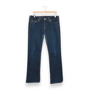 True Religion Dark Wash Straight Leg Jeans Size 31